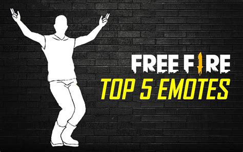 Top Most Popular Legendary Emotes In Garena Free Fire