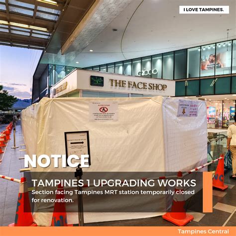 tampines  undergoing  million makeover  include  stores