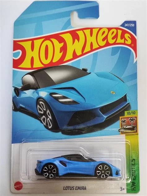 Hot Wheels Lotus Emira HW Exotics Ages And Up Blue Amazon In Toys Games