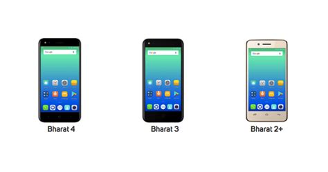 Micromax Bharat 2+, Bharat 3, Bharat 4 leaked, specs revealed