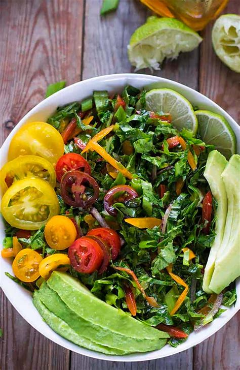 Vegan Kale Salad Healthier Steps