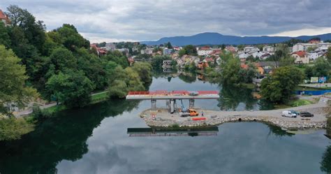 Novo mesto Zapora Župančičevega sprehajališča pri MC Oton Moja Dolenjska