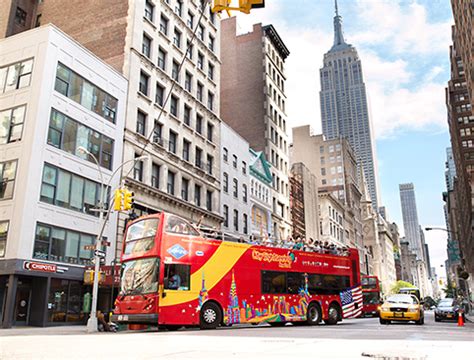 New York Downtown and Uptown Hop-on Hop-off Bus Tour - AttractionTix