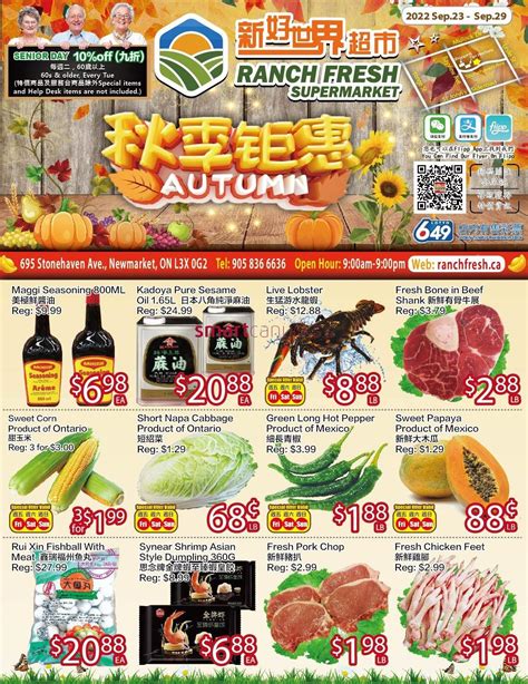 Ranch Fresh Supermarket Flyer September To