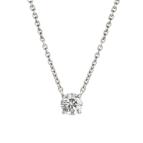 Lab Grown Diamond Floating Necklace BrillianceInDiamonds