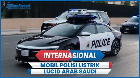 Penampakan Mobil Listrik Polisi Arab Saudi Dilengkapi AI Dan Drone