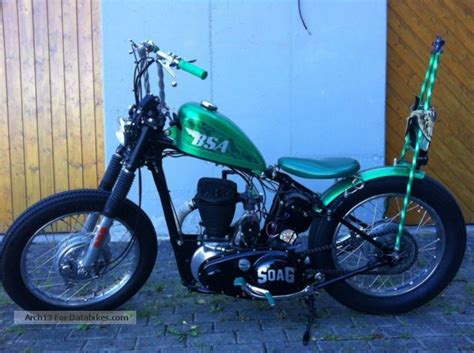 Pre Unit Bsa Motorcycle 1939 Bsa M20 M21 `39 Chopper Bobber Hot Rod