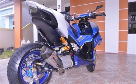 Modifikasi Yamaha Aerox 155 Terbaru 2019 Modif Buat Kontes Media Otomotif