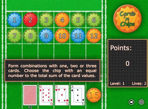 КАРТЫ И ФИШКИ — играть онлайн бесплатно