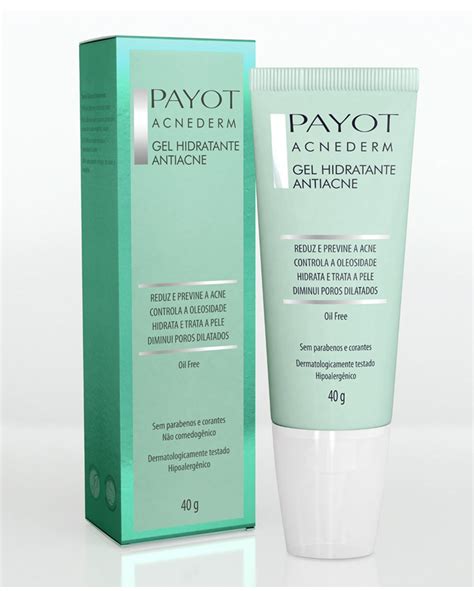 Riachuelo Gel Hidratante Facial Acnederm Oil Free 40g Payot