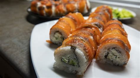 Домашние Роллы Филадельфия - YouTube