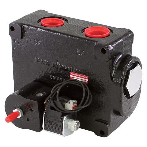 Brand Hydraulics Electronically Adjustable Flow Control Valve 055