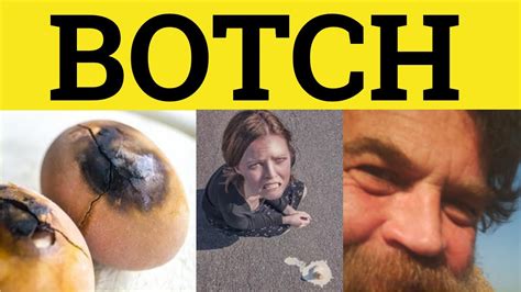 🔵 Botch Botched - Botch Meaning - Botch Examples - Slang - ESL British ...