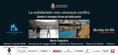 Padova ospitale Help for life la solidarietà non conosce confini