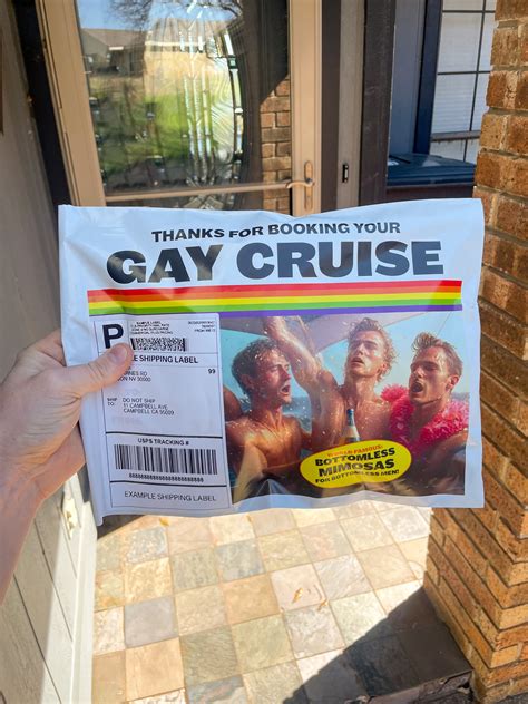 Send Gay Cruise Prank Mail Embarrassing Mail Pranks