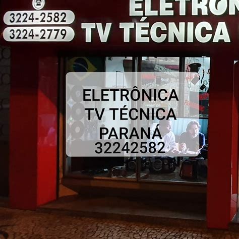 Eletrônica Tv Técnica Paraná - Tv Técnica Paraná Eletrônica - YouTube