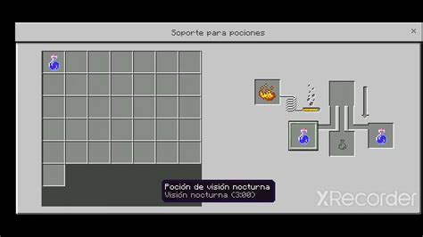 tutorial de cómo Aser una poción de visión nocturna minecraft 1 18 12