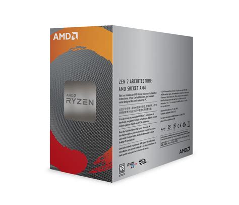 Amd Ryzen 5 3600 Cpu 6 Core 12 Thread 42 Ghz Am4 Processor