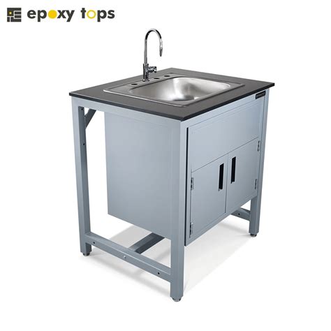 Laboratory Sink And Locking Cabinets Epoxytops