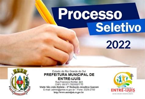 Notícia PROCESSO SELETIVO SIMPLIFICADO Prefeitura Municipal de