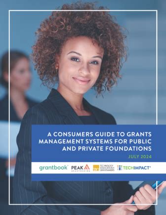 Foreword A Consumers Guide To Grants Management Systems