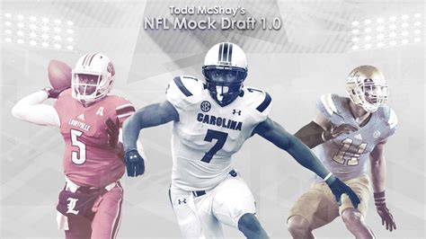 2014 Nfl Mock Draft Todd Mcshay Projects Every First Round Pick Espn