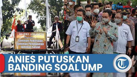 Gubernur DKI Putuskan Banding Soal UMP Jakarta Buruh Puji Konsistensi