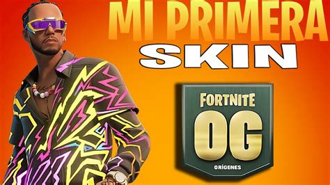 Mi Primera Skin De Fortnite Youtube