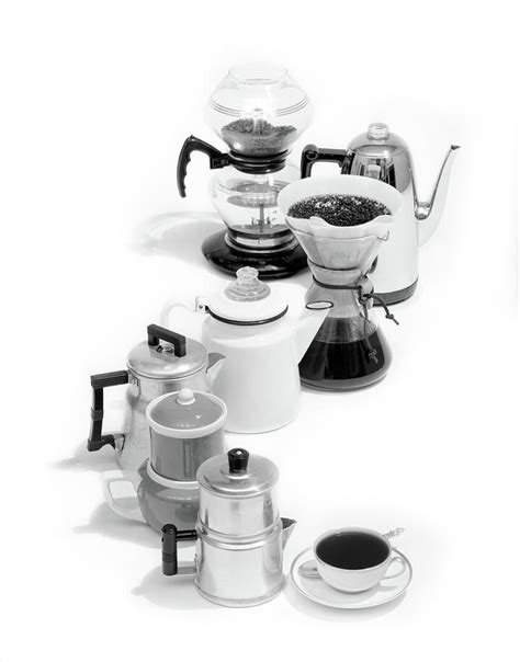 1970s Variety Of Coffee Pots Single Photograph By Vintage Images Fine Art America