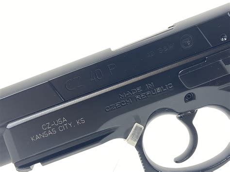 Lot - Cz 40 P Semi Automatic Pistol