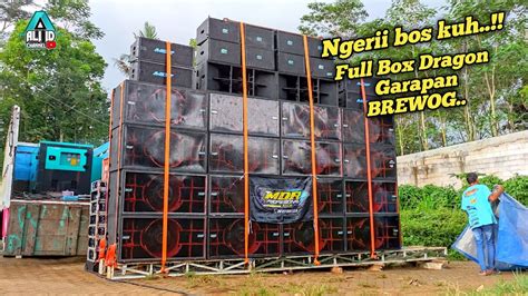 Ngeri Full Box Dragon Garapan BREWOG 16 Subwoofer Amunisi Baru MDR