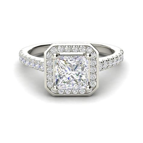 2 Carat Princess Cut Diamond Engagement Ring | Ara Diamonds