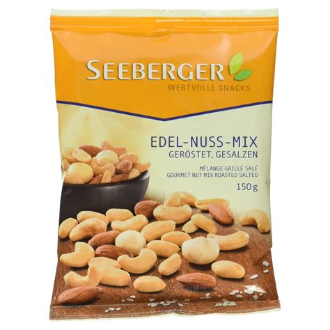 Seeberger Edel Nuss Mix Ger Stet Gesalzen G Packung Amazon De