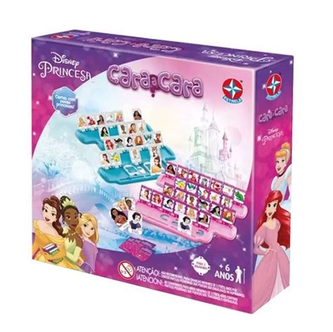 Jogo Cara a Cara Princesas com as novas princesas - Estrela Estrela