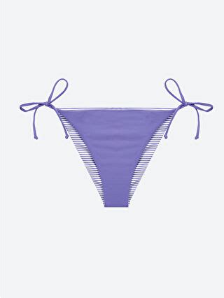 LCW DREAM Lila Çift Taraflı Bağlama Detaylı Kadın Bikini Alt S BY Z UQX LCW