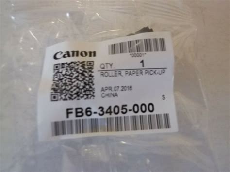 Genuine Canon FB6 3405 000 Pick Up Roller NEW IR1730 IR 3030 AF1 More