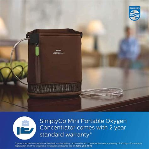 Buy Philips Respironics Simplygo Mini Portable Oxygen Concentrator With Extended Battery