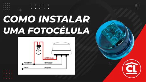 COMO INSTALAR UMA FOTOCÉLULA Casa Leader YouTube