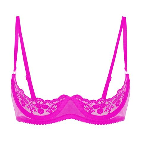 Sexy Sheer Bra Open Super Hot See Through Bra Cupless Etsy