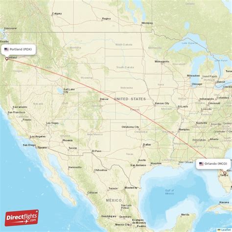 Direct Flights From Orlando To Portland MCO To PDX Non Stop