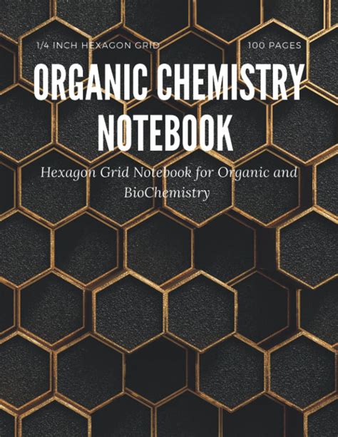 Mua Organic Chemistry Notebook Hexagon Grid Notebook For Organic And