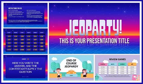 Juegos Jeopardy En Powerpoint · Plantillas Powerpoint Gratis