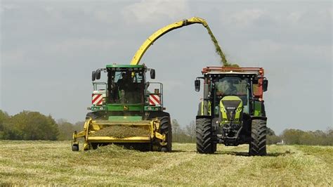 Top Depart Pour Les Ensilages D Herbe Youtube