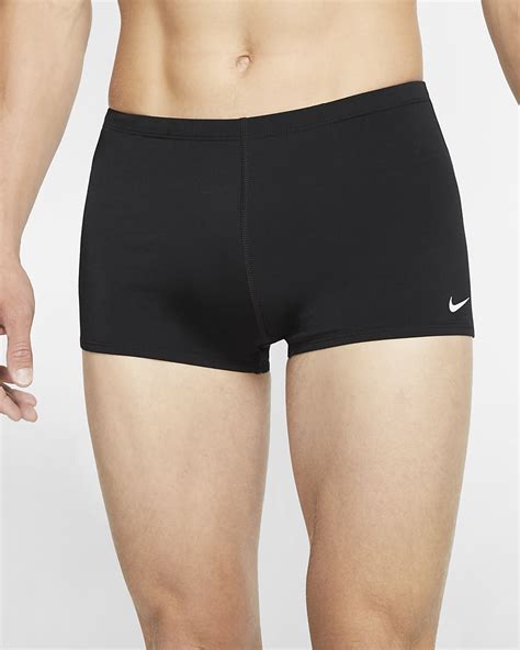 Nike Poly Solid Mens Square Leg Swimming Briefs Nike Ie