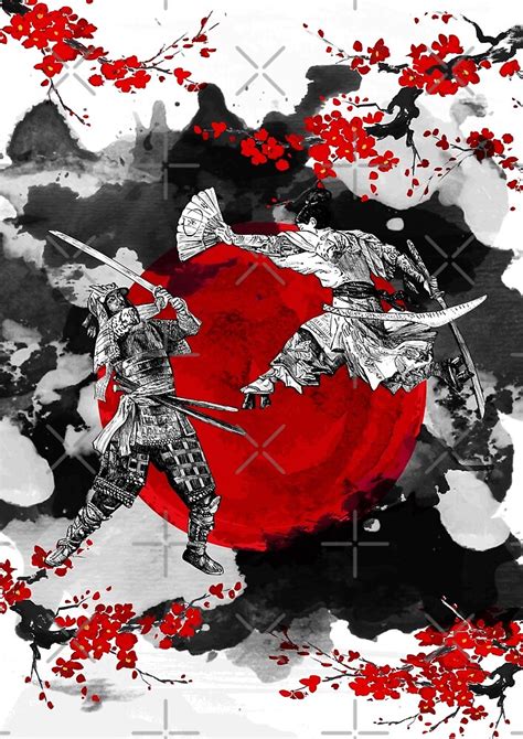 "Samurai Fighting" by DCornel | Redbubble