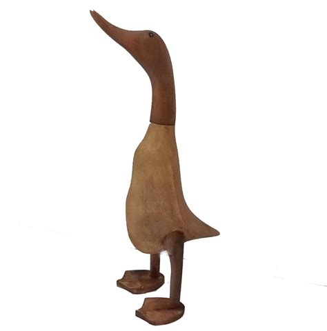 Medium Wooden Ducks Home Ts Garden