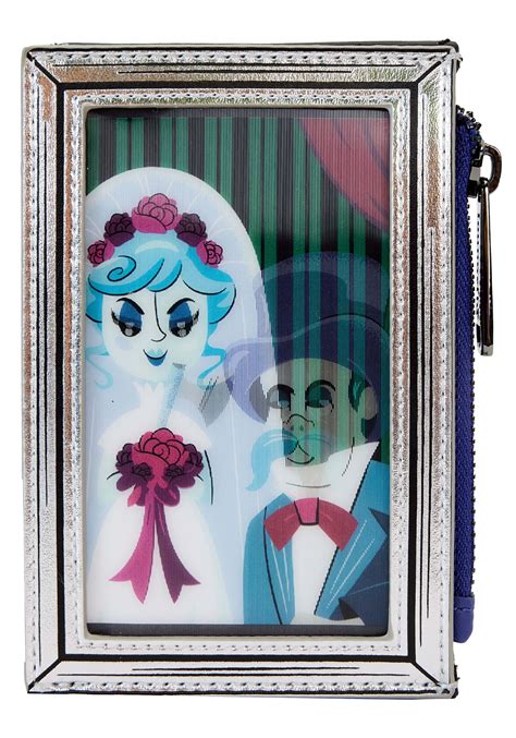 Loungefly Haunted Mansion Black Widow Bride Portrait Card Holder