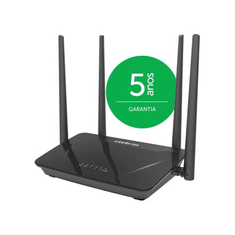 Roteador Action Rf Wi Fi Dual Band Portas Lan Intelbras