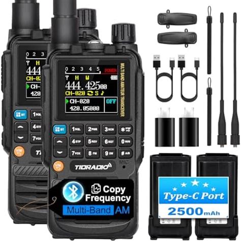 Amazon TIDRADIO TD H3 GMRS Multi Band Long Range Handheld Radio