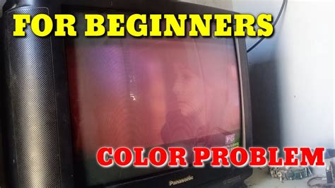 How To Repair Crt Tv Color Problem Step By Step For Beginners Youtube